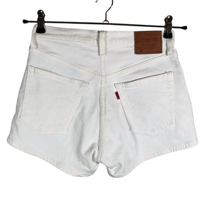 Unisex Levi's - Denim shorts, size W27 - Natural white (2)