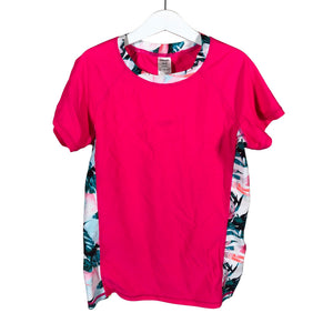 Unisex Soc - Sports shirt, short sleeve, size 146 - 152 - Pink (1)