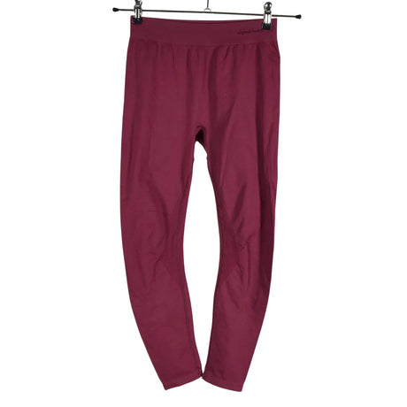 Unisex Organic Basics - Sports tights, size 36 - Wine red ()