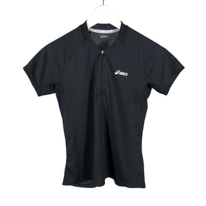 Unisex Asics - Sports shirt, short sleeve, size 38 - Black (1)