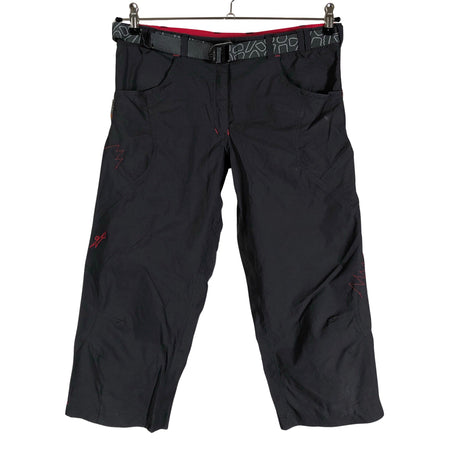 Unisex Warmpeace - Sports capri pants, size 38 - Gray ()