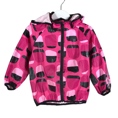 Unisex Reima - Rain jacket, size 80 - 86 - Pink ()
