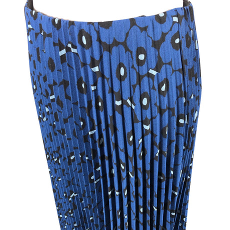 Unisex Marimekko - Pleated skirt, size 38 - Blue (2)