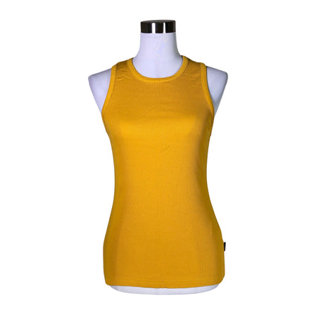 Unisex Aarrelabel - Tricot tank top, size 40 - Yellow ()
