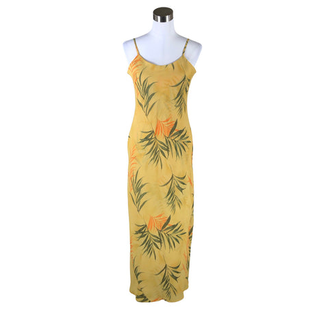 Unisex Trend - Schiffon dress, size 36 - Yellow ()