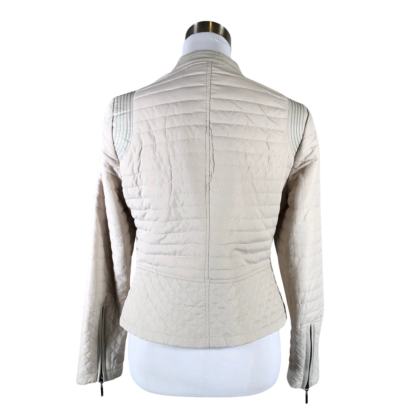 Unisex 2-Biz - Quilted jacket, size 38 - Beige (2)