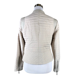 Unisex 2-Biz - Quilted jacket, size 38 - Beige (2)