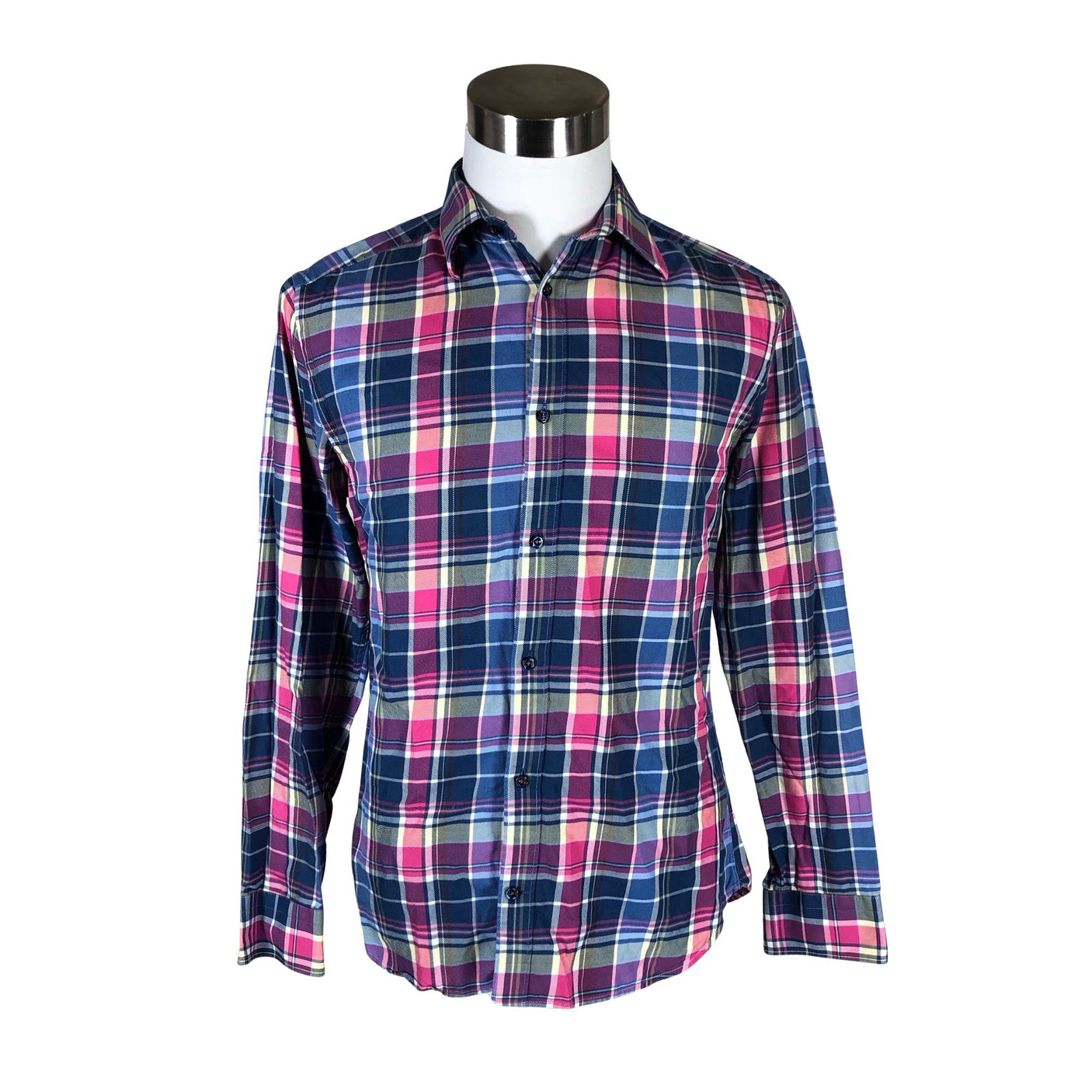 Unisex Riley - Collared shirt, size M - Light blue (1)