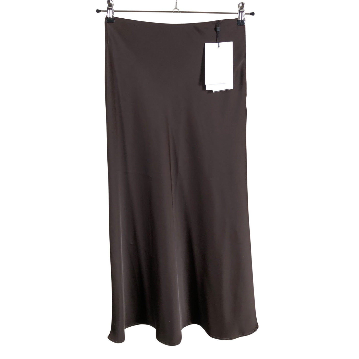 Unisex Selected - Fabric skirt, size 36 - Brown (1)
