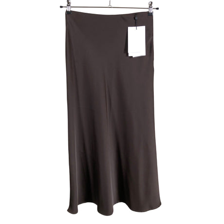 Unisex Selected - Fabric skirt, size 36 - Brown ()