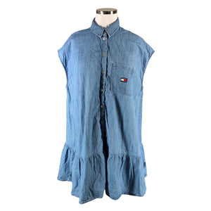 Unisex Tommy Jeans (Tommy Hilfiger) - Denim dress, size 48 - Blue (1)