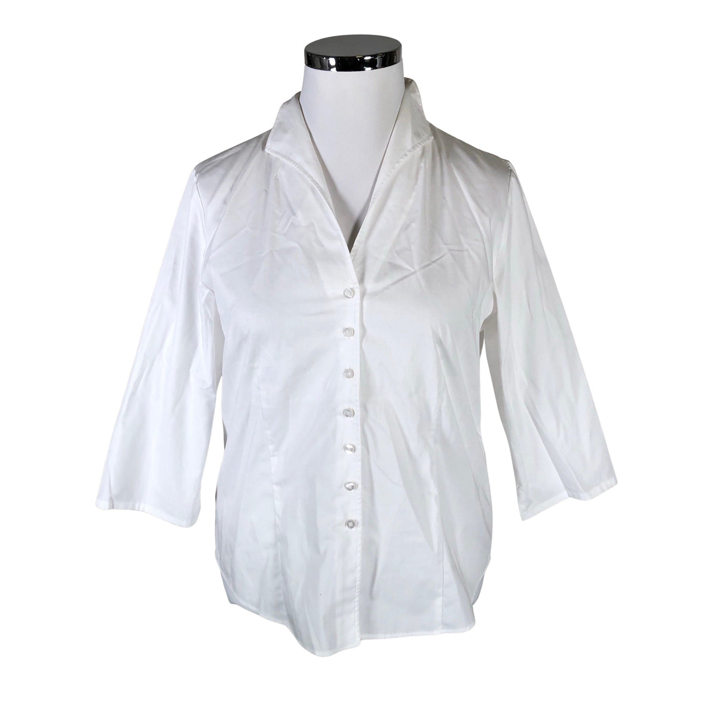 Unisex Eterna - Collared shirt, size 42 - White (1)