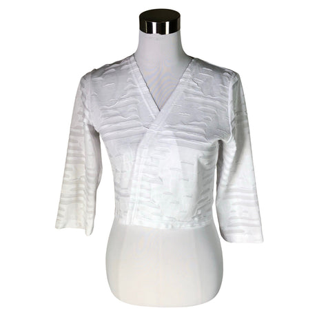 Unisex Voglia - Tricot bolero, size 38 - White ()
