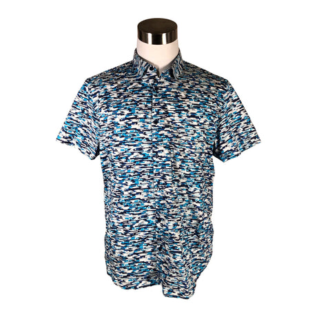 Unisex Calvin Klein - Collared shirt, size L - Turquoise ()