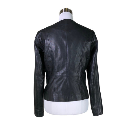 Unisex Selected - Nahkatakki, koko 38 -  (2)