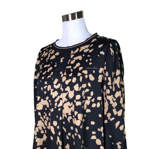 Unisex Marc Cain - Schiffon dress, size 38 - Black (3)