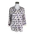 Unisex Cream - Blouse, size 40 - Violet ()