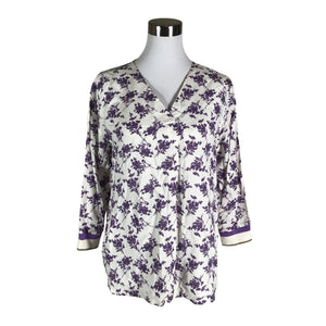 Unisex Cream - Blouse, size 40 - Violet (1)