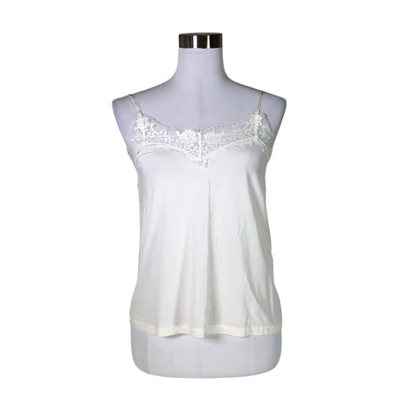 Unisex Samsoe&Samsoe - Tricot tank top, size 36 - Natural white ()
