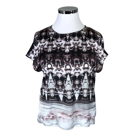 Unisex Christelle & Co - Short-sleeved blouse, size 42 - Gray ()