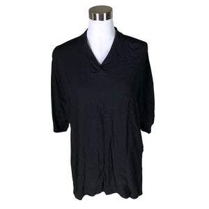 Unisex Marimekko - Short-sleeved blouse, size 36 - Black (1)