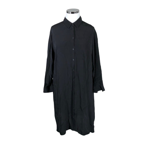 Unisex Voglia - Schiffon dress, size 46 - Black ()