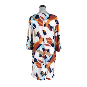 Unisex Nanso - Schiffon dress, size 38 - Brown (2)