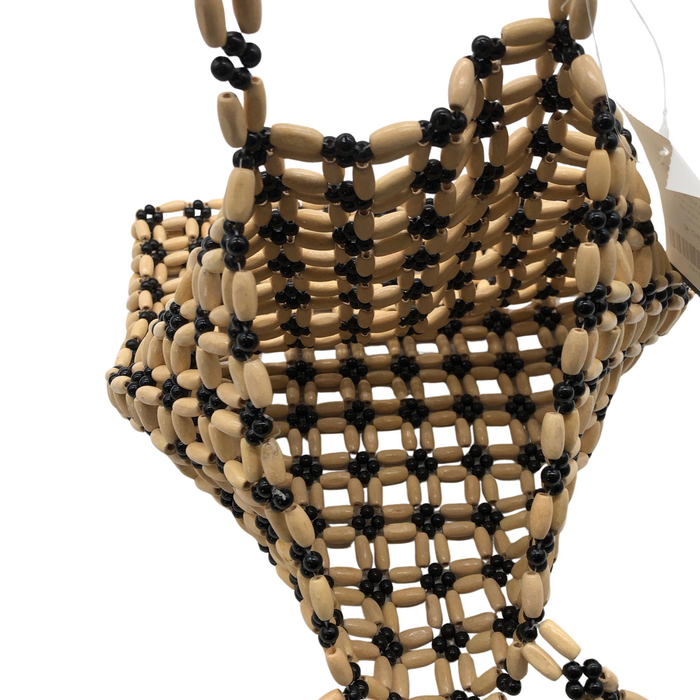 Unisex Handmade - Handbag, size Midi - Beige (2)
