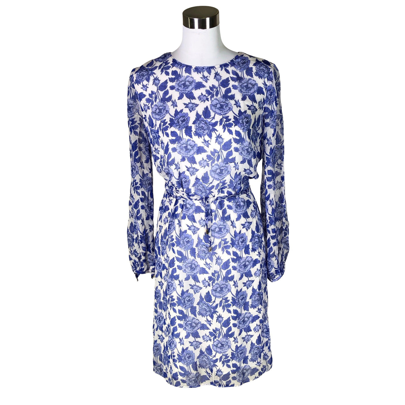 Unisex Your Face - Schiffon dress, size 38 - White (1)