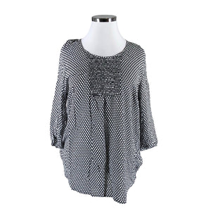 Unisex Samoon - Blouse, size 46 - Black (1)