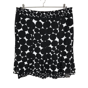 Unisex Gerry Weber - Fabric skirt, size 46 - Black (1)