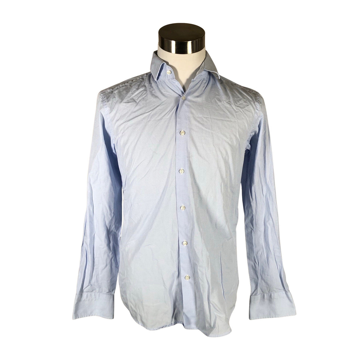 Unisex Hugo Boss - Collared shirt, size M - Light blue (1)