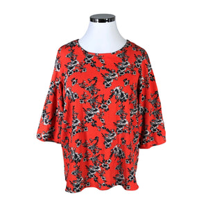 Unisex O.I.S - Short-sleeved blouse, size 42 - Orange (1)