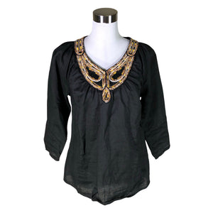 Unisex Global - Blouse, size 38 - Black (1)