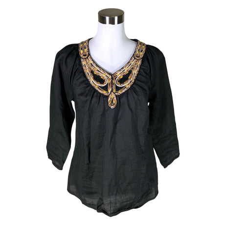 Unisex Global - Blouse, size 38 - Black ()