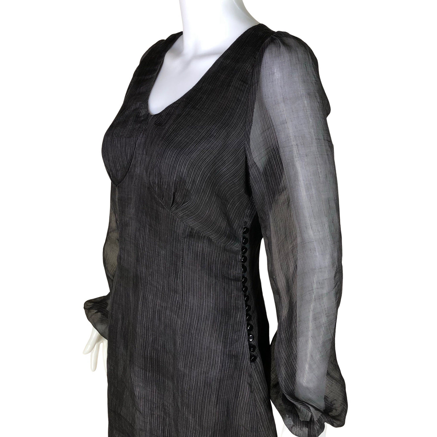 Unisex Uman - Party dress, size 36 - Gray (2)