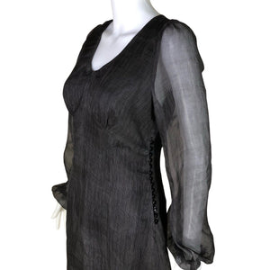 Unisex Uman - Party dress, size 36 - Gray (2)