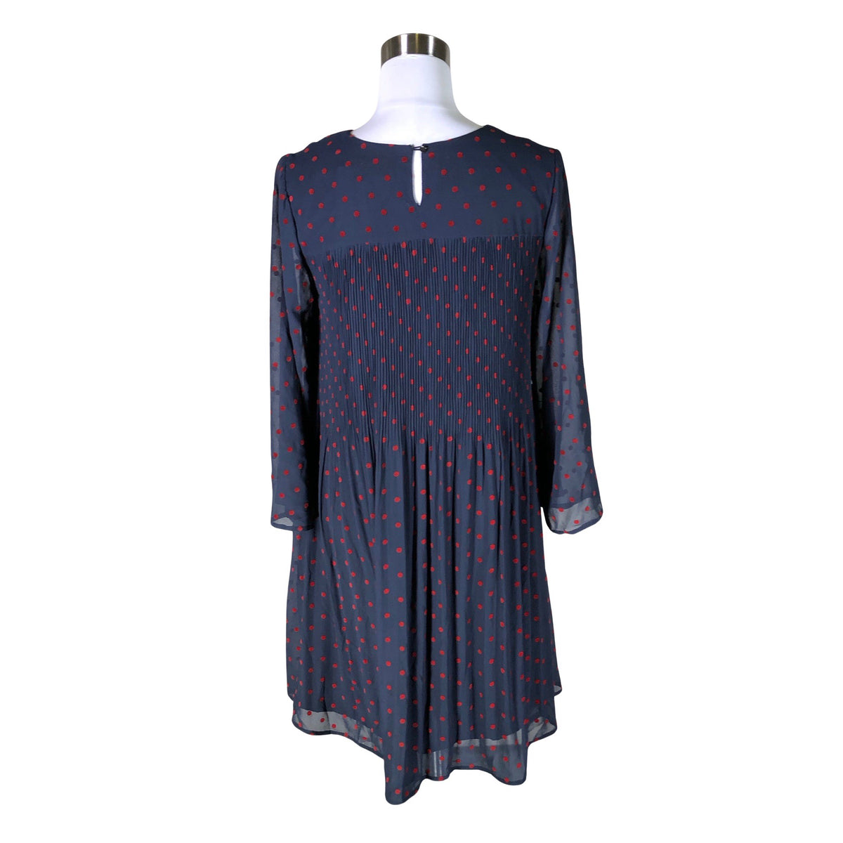 Unisex Nümph - Schiffon dress, size 38 - Blue (2)