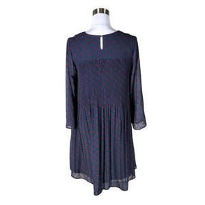 Unisex Nümph - Schiffon dress, size 38 - Blue (2)