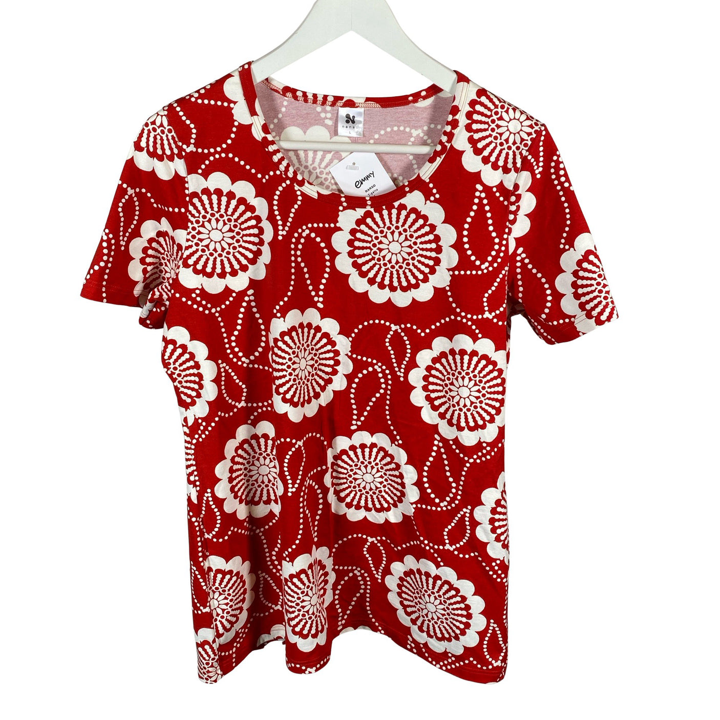 Unisex Nanso - T-shirt, size 40 - Red (1)