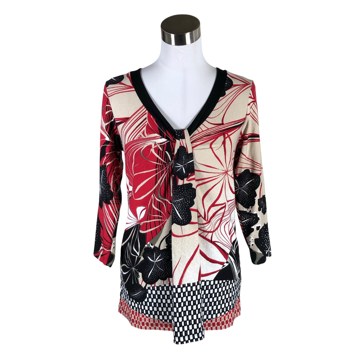 Unisex s.Oliver - Tricot tunic, size 40 - Red (1)