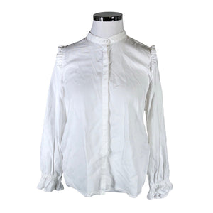 Unisex Bruuns Bazaar - Blouse, size 42 - White (1)