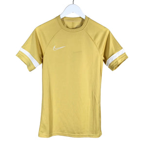 Unisex Nike - Sports shirt, short sleeve, size XS - Yellow (1)
