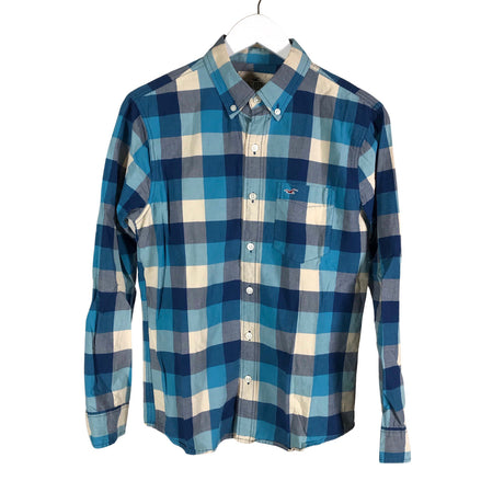Unisex Hollister - Collared shirt, size XS - Blue ()