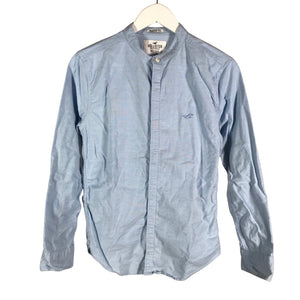 Unisex Hollister - Collared shirt, size XS - Light blue (1)