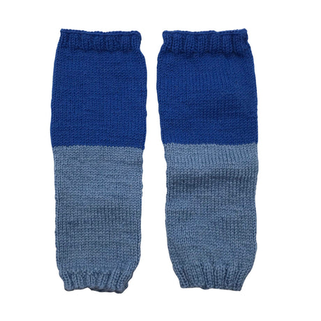 Unisex Handmade - Leg warmers, size 35 - Blue ()