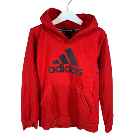 Unisex Adidas - Hoodie, size 122 - 128 - Red ()