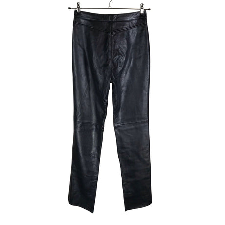 Unisex Gerry Weber - Leather pants, size 38 - Black (2)