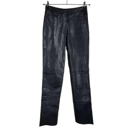 Unisex Gerry Weber - Leather pants, size 38 - Black ()