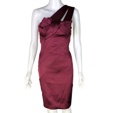 Unisex Karen Millen - Party dress, size 36 - Wine red ()